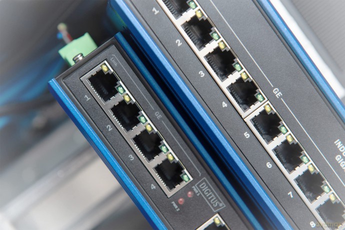 DIGITUS Switch Ind. 8-Port Gigabit