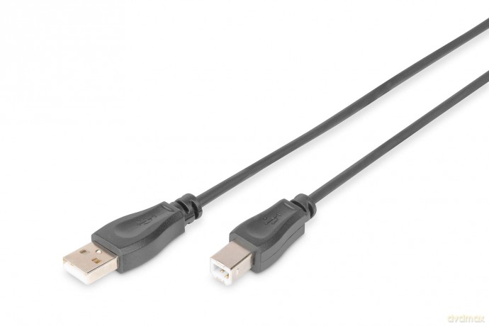 DIGITUS USB 2.0 Anschlusskabel Typ A -B