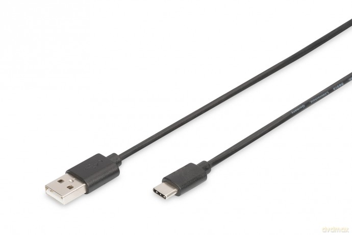 DIGITUS USB 2.0 Anschlusskabel Typ C -A