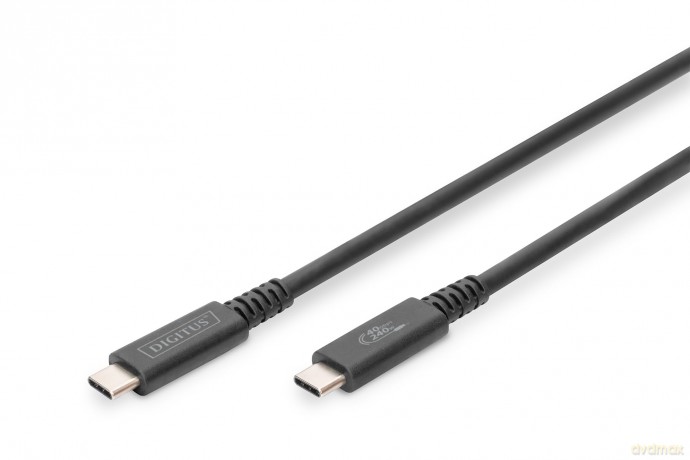 DIGITUS USB 4.0 Typ-C Anschlusskabel 0,8