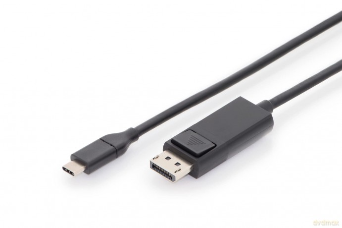 DIGITUS USB C Adapterkabel Typ C -DP 32,