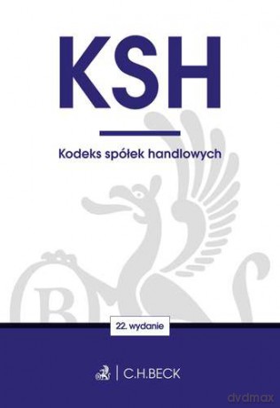 Kodeks Spółek Handlowych [KSIĄŻKA]