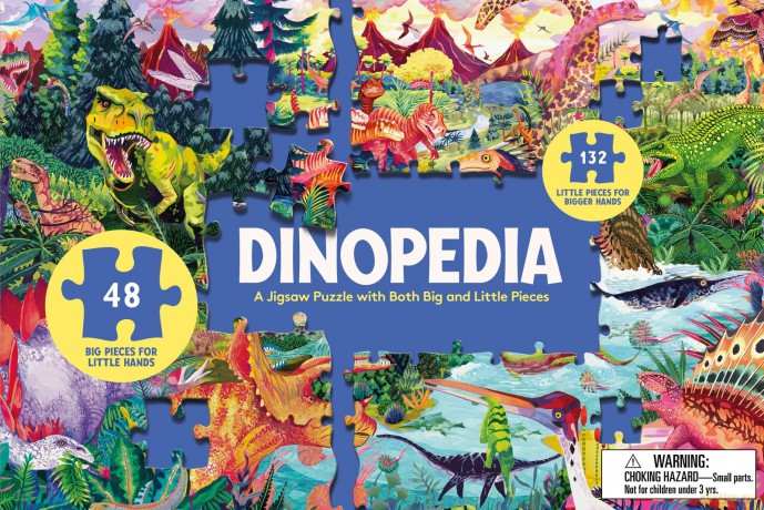 Dinopedia Jigsaw Puzzle [KSIĄŻKA]
