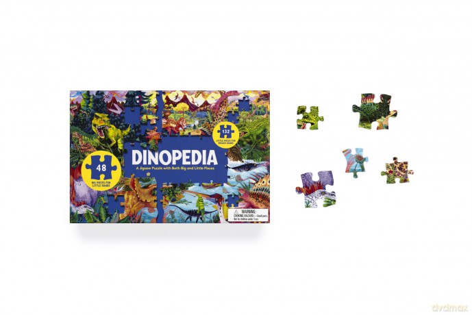 Dinopedia Jigsaw Puzzle [KSIĄŻKA]