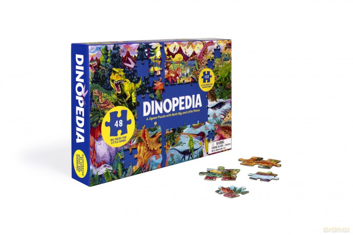 Dinopedia Jigsaw Puzzle [KSIĄŻKA]