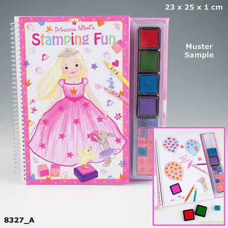 Kolorowanka Ze Stemplami My Style Princess