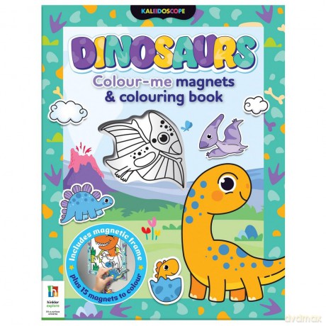 Dinosaurs ColourMeMagnet [KSIĄŻKA]