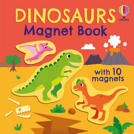 Dinosaurs Magnet Book [KSIĄŻKA]