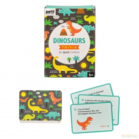 Dinosaurs Trivia Cards [KSIĄŻKA]