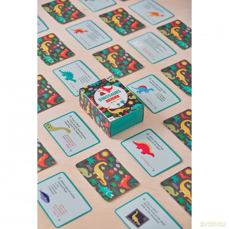 Dinosaurs Trivia Cards [KSIĄŻKA]