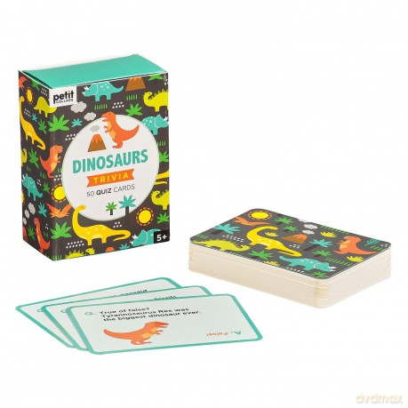 Dinosaurs Trivia Cards [KSIĄŻKA]