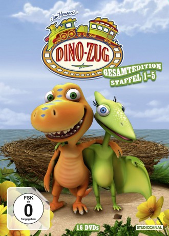 Dino-Zug - Staffel 1-5 - Gesamtedition (16 DVDs) [3DVD]