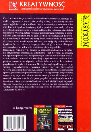 Komunikacja Wizerunkowa W Reklamie - Antoni Benedikt [KSIĄŻKA]