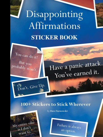 Disappointing Affirmations Sticker Book [KSIĄŻKA]