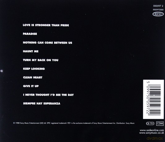 Sade: Stronger Than Pride [CD]