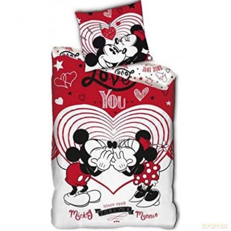 DISNEY - Duvet Cover 140x200cm - Love Yo