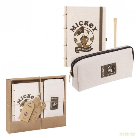 P.Derive: DISNEY - MICKEY - Notebook + Pencil Case