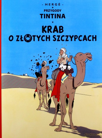 Krab O Złotych Szczypcach Tom 9 - Herge Herge [KOMIKS]