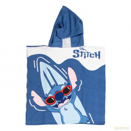 DISNEY - Stitch "Surf" - Poncho 55x110cm