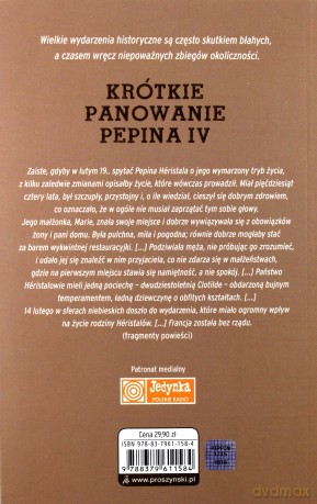 Krótkie panowanie Pepina IV - John Steinbeck [KSIĄŻKA]