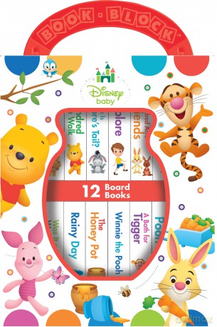 Disney Baby Pooh My First Library [KSIĄŻKA]