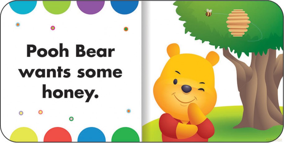 Disney Baby Pooh My First Library [KSIĄŻKA]