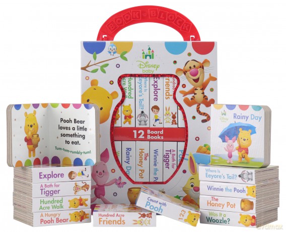 Disney Baby Pooh My First Library [KSIĄŻKA]