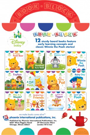 Disney Baby Pooh My First Library [KSIĄŻKA]