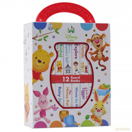 Disney Baby Pooh My First Library [KSIĄŻKA]
