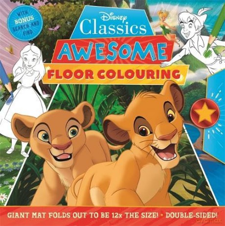 Disney Classics Awesome Floor Colouring [KSIĄŻKA]