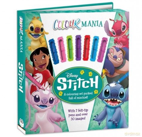 Disney Colourmania Stitch [KSIĄŻKA]