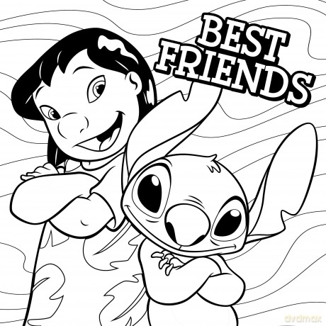 Disney Colourmania Stitch [KSIĄŻKA]