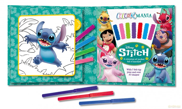 Disney Colourmania Stitch [KSIĄŻKA]