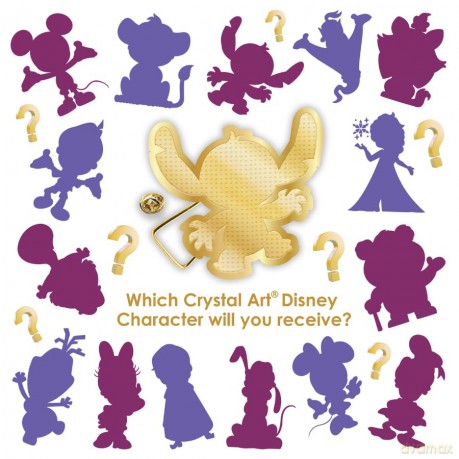 Disney Crystal Art Pin Badge - Blind Bag