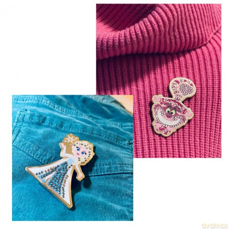 Disney Crystal Art Pin Badge - Blind Bag