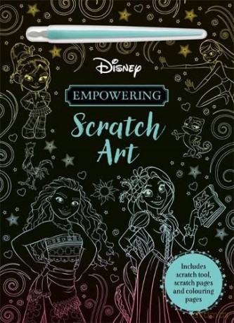 Disney Empowering Scratch Art [KSIĄŻKA]