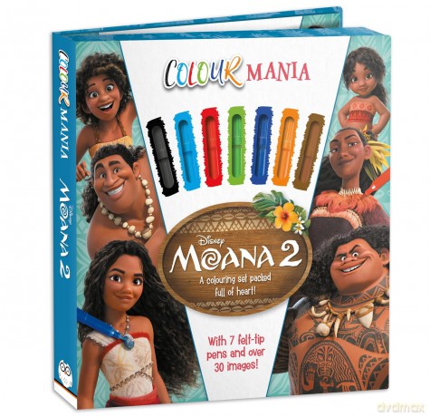 Disney Moana 2 Colourmania [KSIĄŻKA]