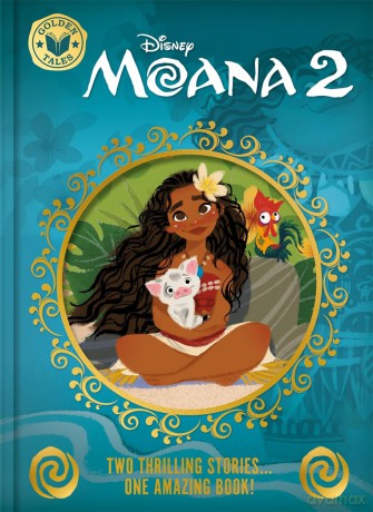 Disney Moana Golden Tales [KSIĄŻKA]