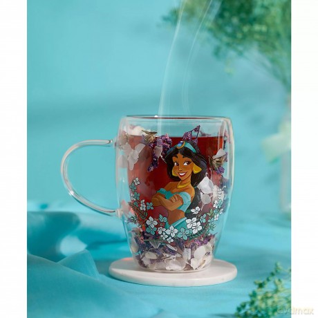 DISNEY PRINCESS - Jasmine - Glass with D