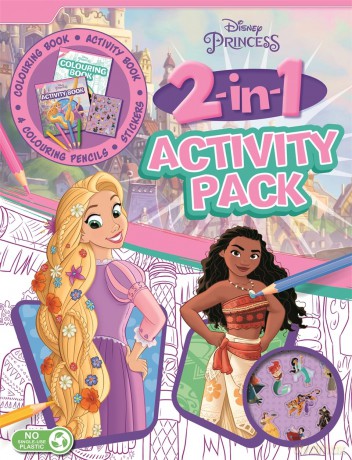Disney Princess 2In1 Activity [KSIĄŻKA]