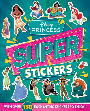 Disney Princess Super Stickers [KSIĄŻKA]
