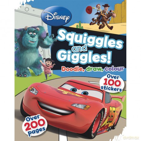 Disney Squiggles And Giggles [KSIĄŻKA]