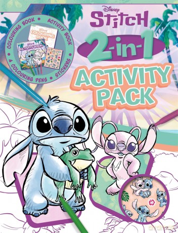 Disney Stitch 2in1 Activity Pack [KSIĄŻKA]