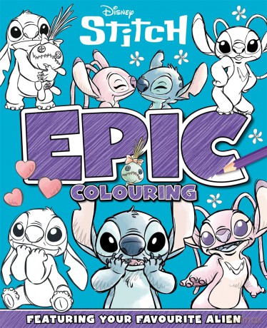 Disney Stitch Epic Colouring [KSIĄŻKA]