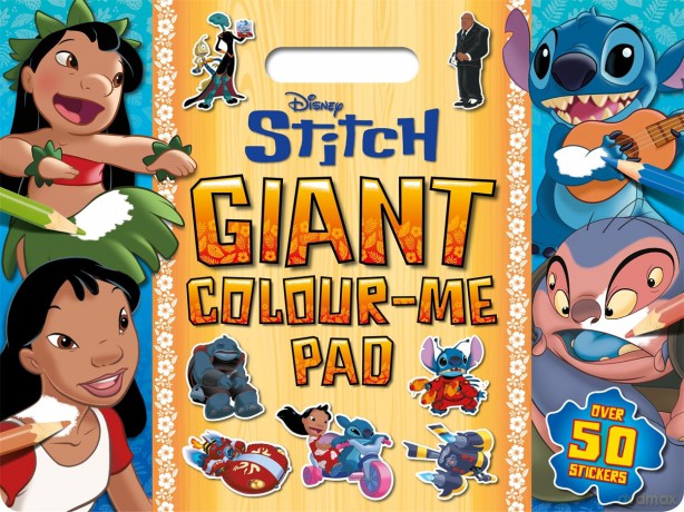 Disney Stitch Giant ColourMe Pad [KSIĄŻKA]