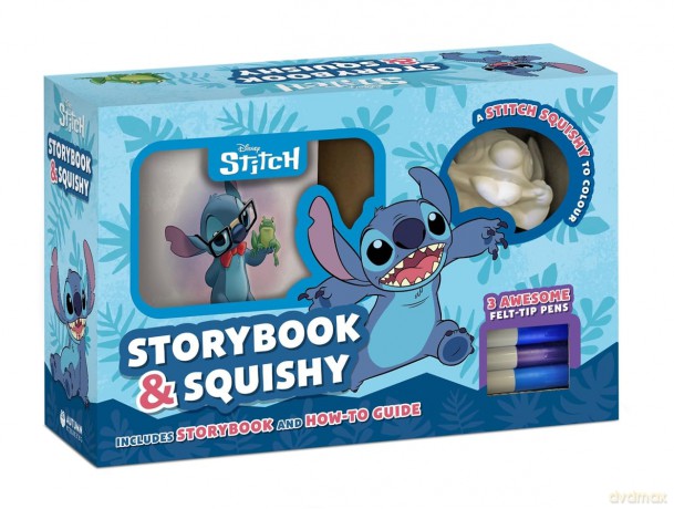 Disney Stitch Storybook Squishy [KSIĄŻKA]