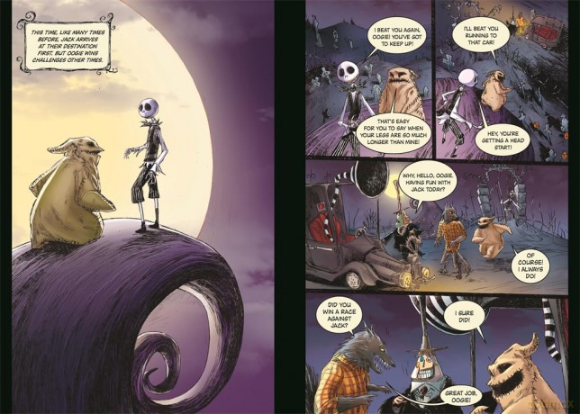 Disney Tim Burtons The Nightmare [KSIĄŻKA]