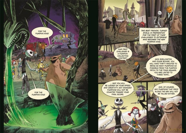 Disney Tim Burtons The Nightmare [KSIĄŻKA]