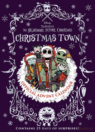 Disney Tim Burtons The Nightmare Before Christmas Christmas Town [KSIĄŻKA]