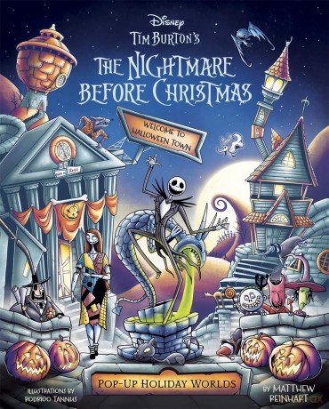 Disney Tim Burtons The Nightmare Before Christmas PopUp Holiday Wo [KSIĄŻKA]